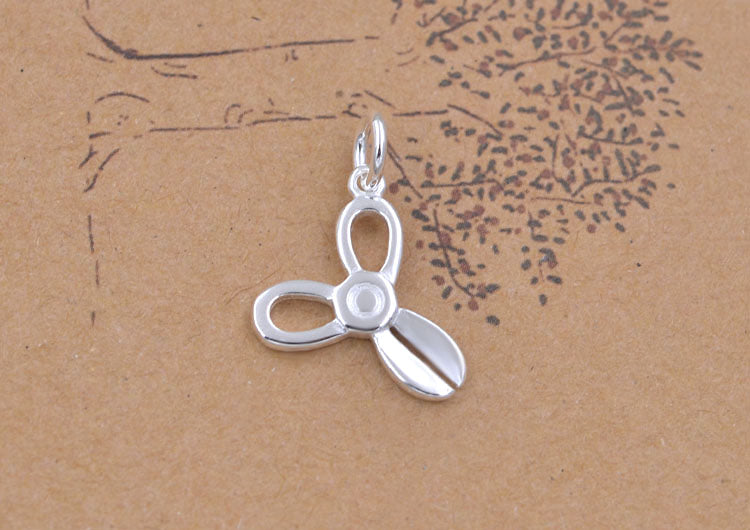 Charm-Anhänger „Kleine Schere“ aus Sterlingsilber, S925