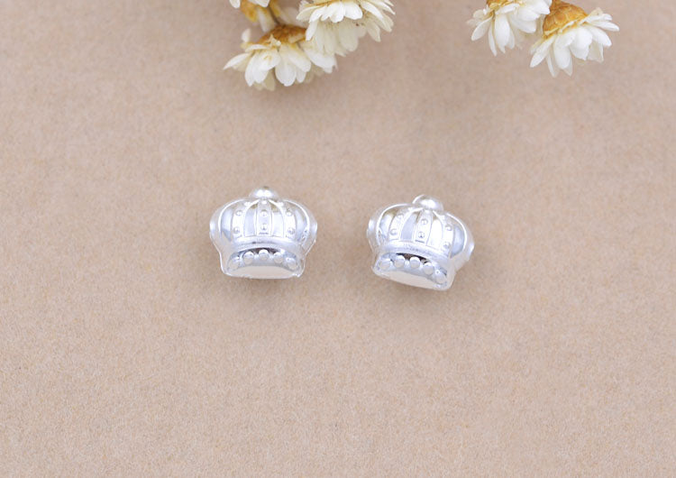 Sterling Silver Crown Bead Spacer S990 Finding