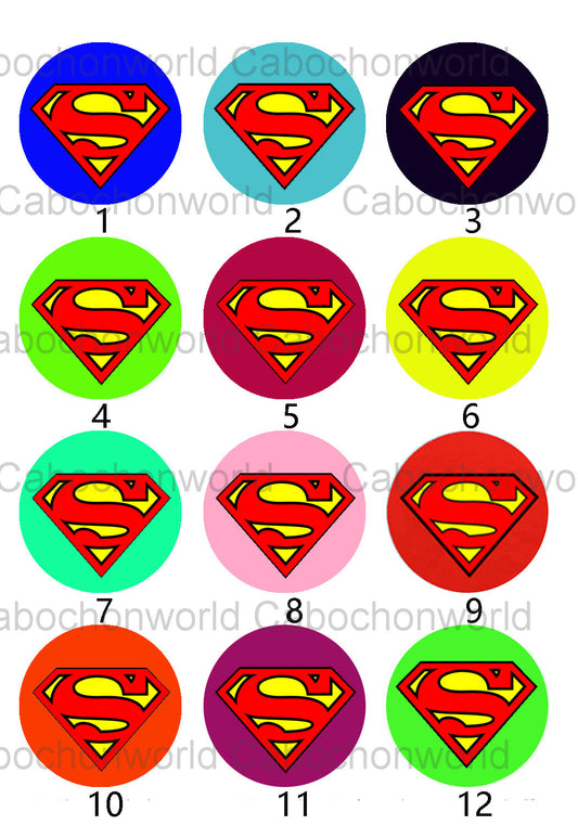 Superman Symbol Cabochon Collection CW0082