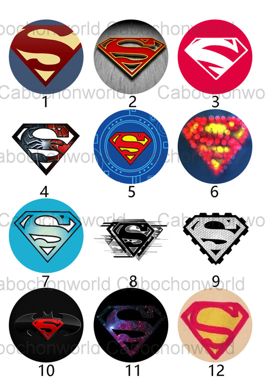 Superman Symbol Cabochon Collection CW0083