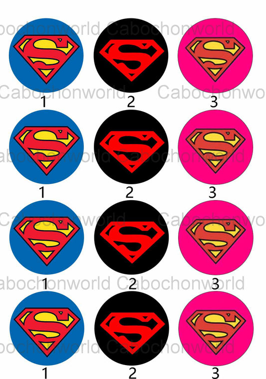 Superman Symbol Cabochon Collection CW0087