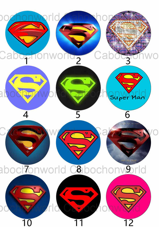 Superman Symbol Cabochon Collection CW0088