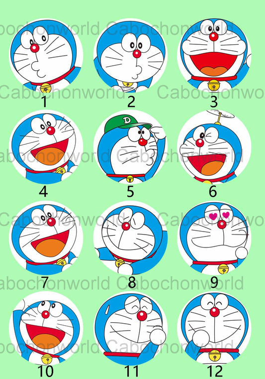 Lovely Doraemon Cabochon Collection CW0101