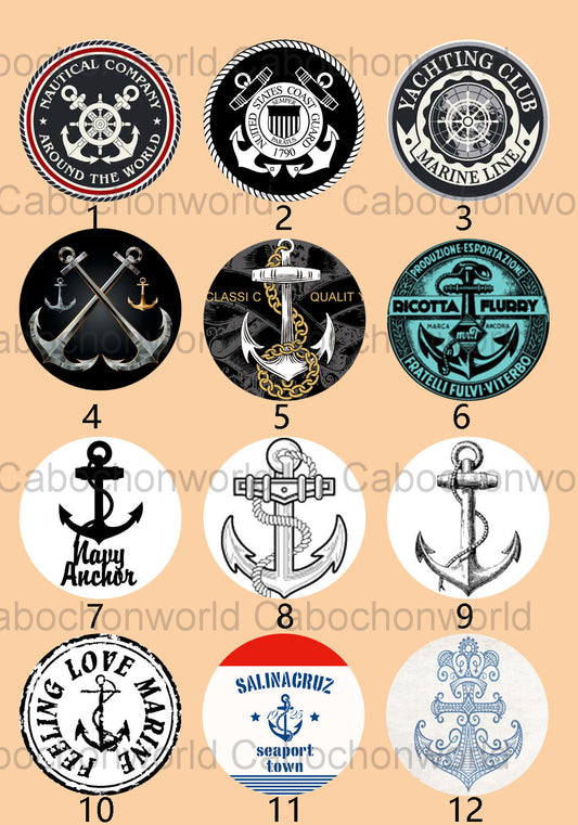 Anchor Various Cabochon Collection CW0115