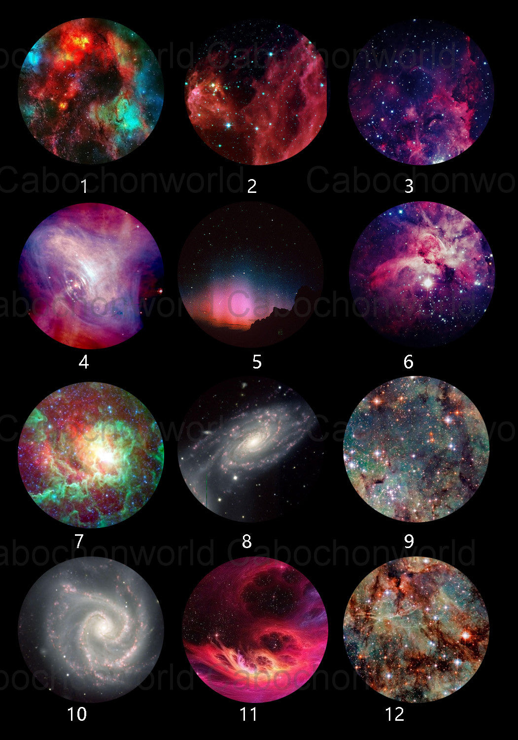 Collection Galaxie Cabochon CW0437