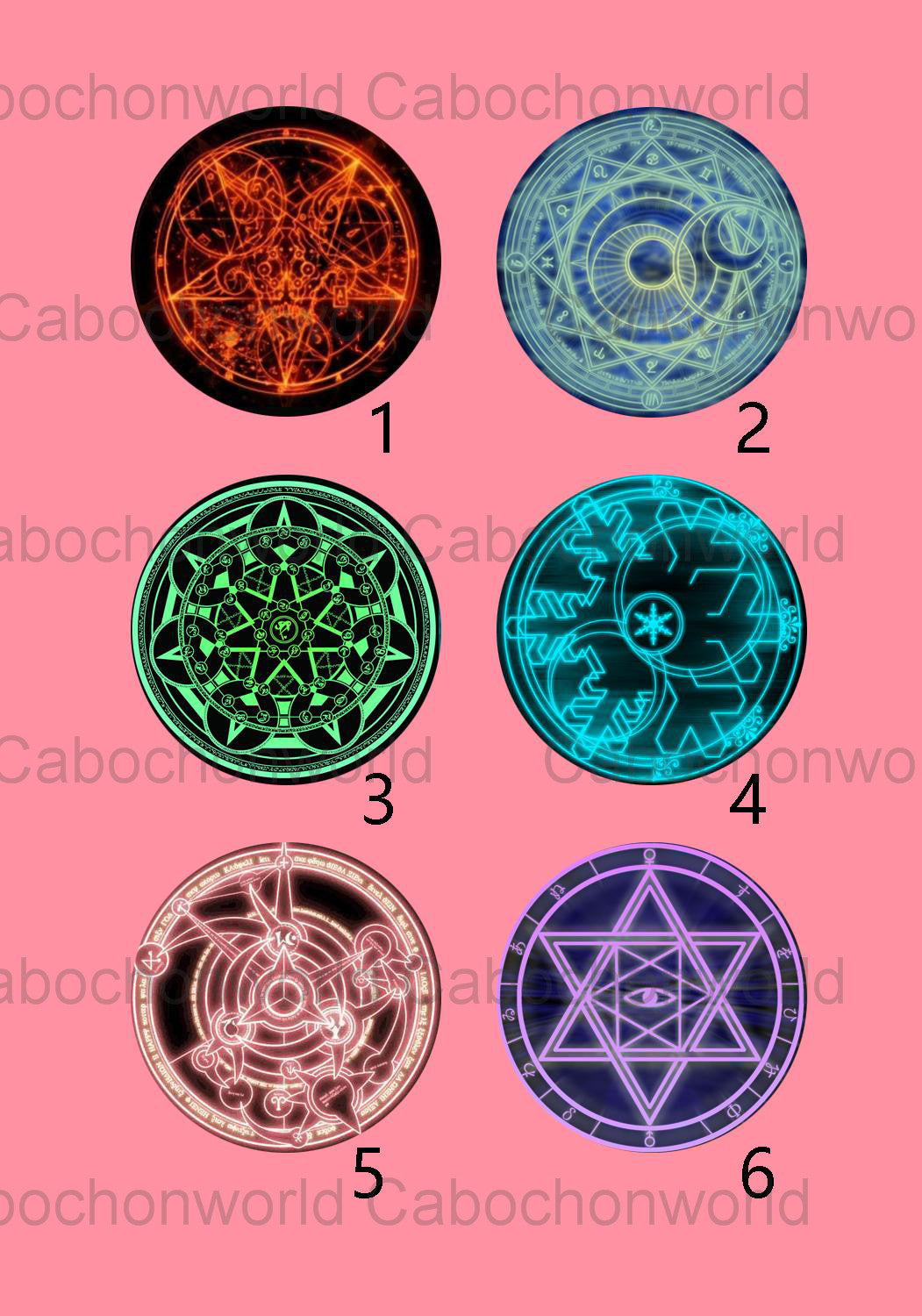 Magic Circle Cabochon Collection CW0476