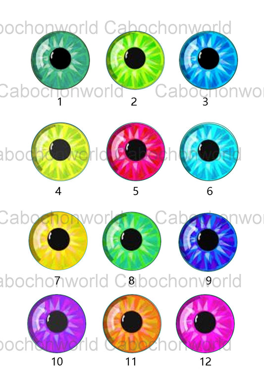 Eye Iris Cabochon Collection CW0549