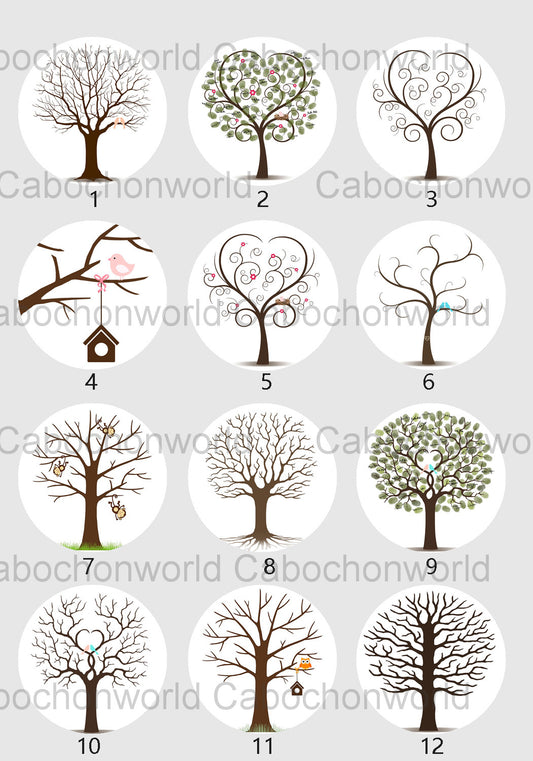 Tree Cabochon Collection CW0679