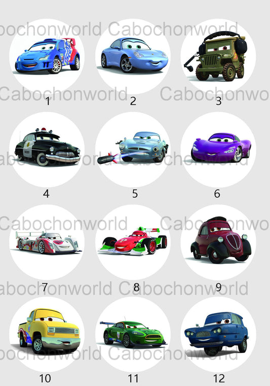 Cars Cabochon Collection CW0684