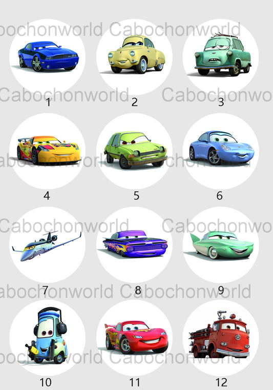 Cars Cabochon Collection CW0685