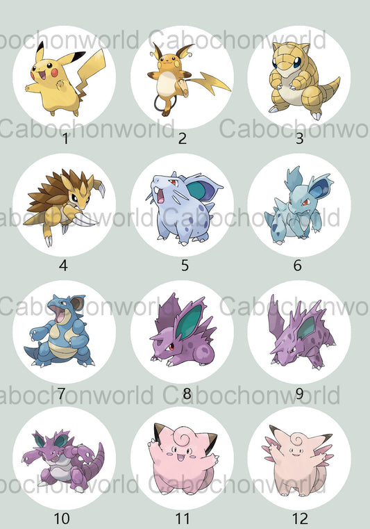 Pokemon Cabochon Collection CW0697