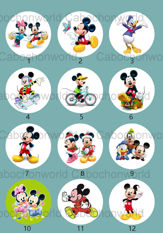 Mickey-Mouse-Cabochon-Kollektion CW0763