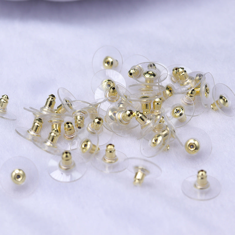 200 Bullet Pad Post 14K GF Earring Back Stopper